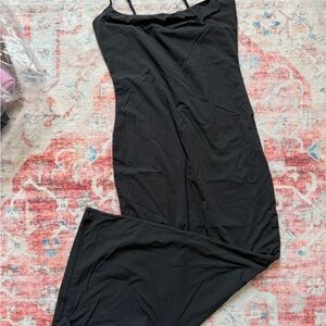 SKIMS Black Strappy Dress
